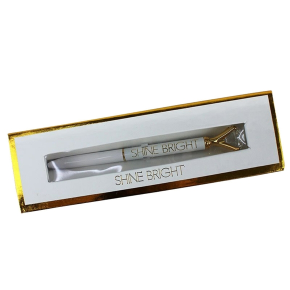 Santa Barbara Design Studio Other - 🆕Shine Bright Gem Top Pen with Box Santa Barbara Design Studio Other - 🆕Shine Bright Gem Top Pen with Box